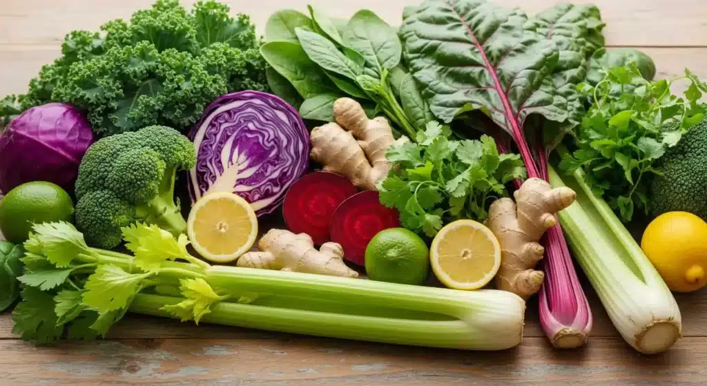 ผักที่ช่วยดีท็อกซ์และล้างสารพิษในร่างกาย